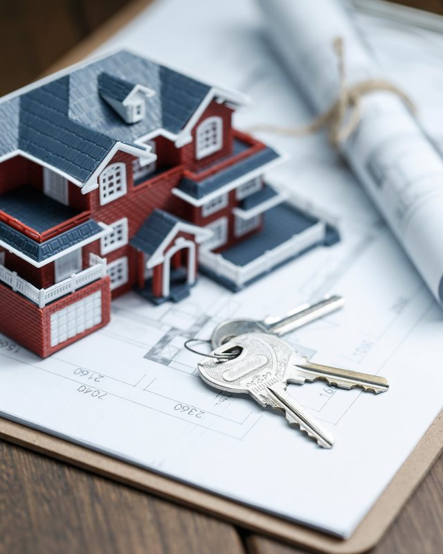 Handover keys for a leased unit